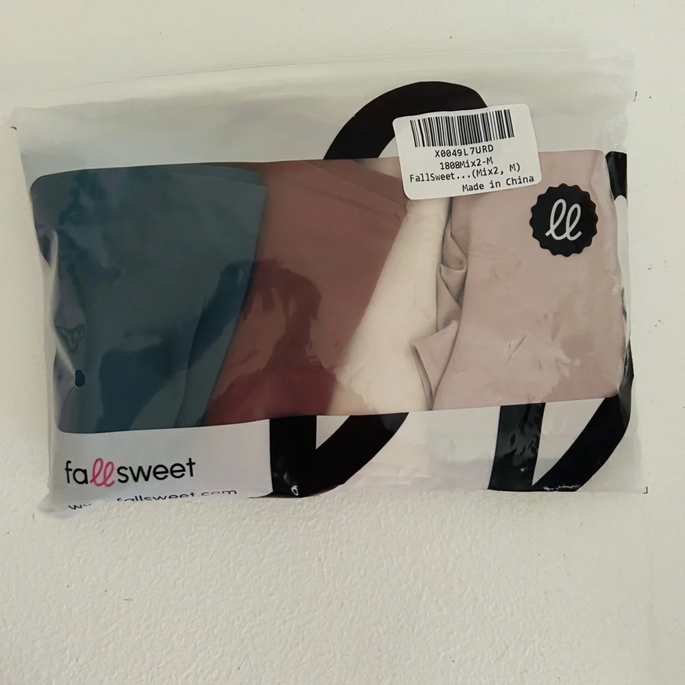 fall sweet Pack of Neutral & Teal Lingerie Set
